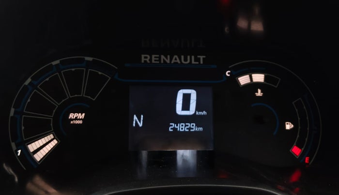 2021 Renault TRIBER RXZ AMT DUAL TONE, Petrol, Automatic, 24,825 km, Odometer Image