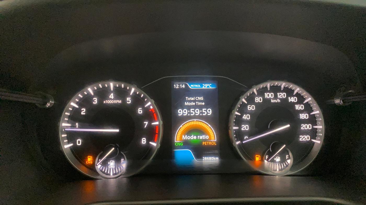 2024 Maruti BREZZA ZXI S-CNG, CNG, Manual, 28,680 km, Odometer Image