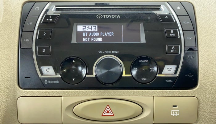 2018 Toyota Etios VX, Petrol, Manual, 16,485 km, Infotainment System