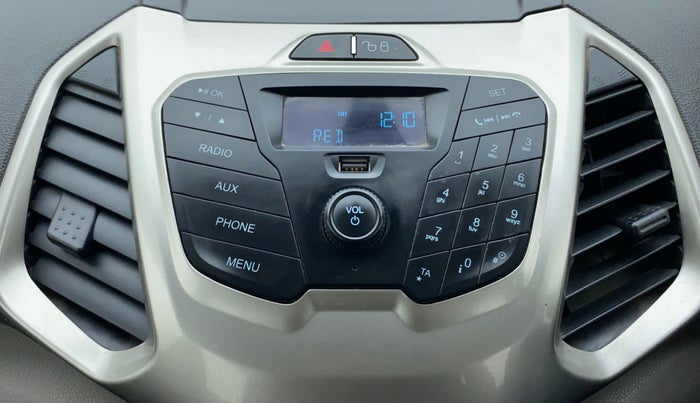 2016 Ford Ecosport TREND+ 1.0L ECOBOOST, Petrol, Manual, 81,345 km, Infotainment System