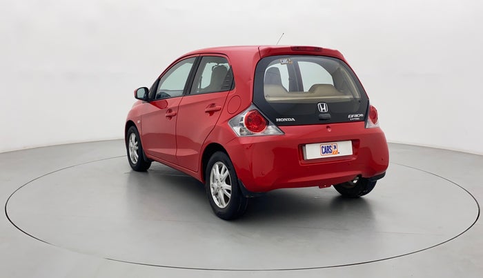 2012 Honda Brio V MT, Petrol, Manual, 67,091 km, Left Back Diagonal
