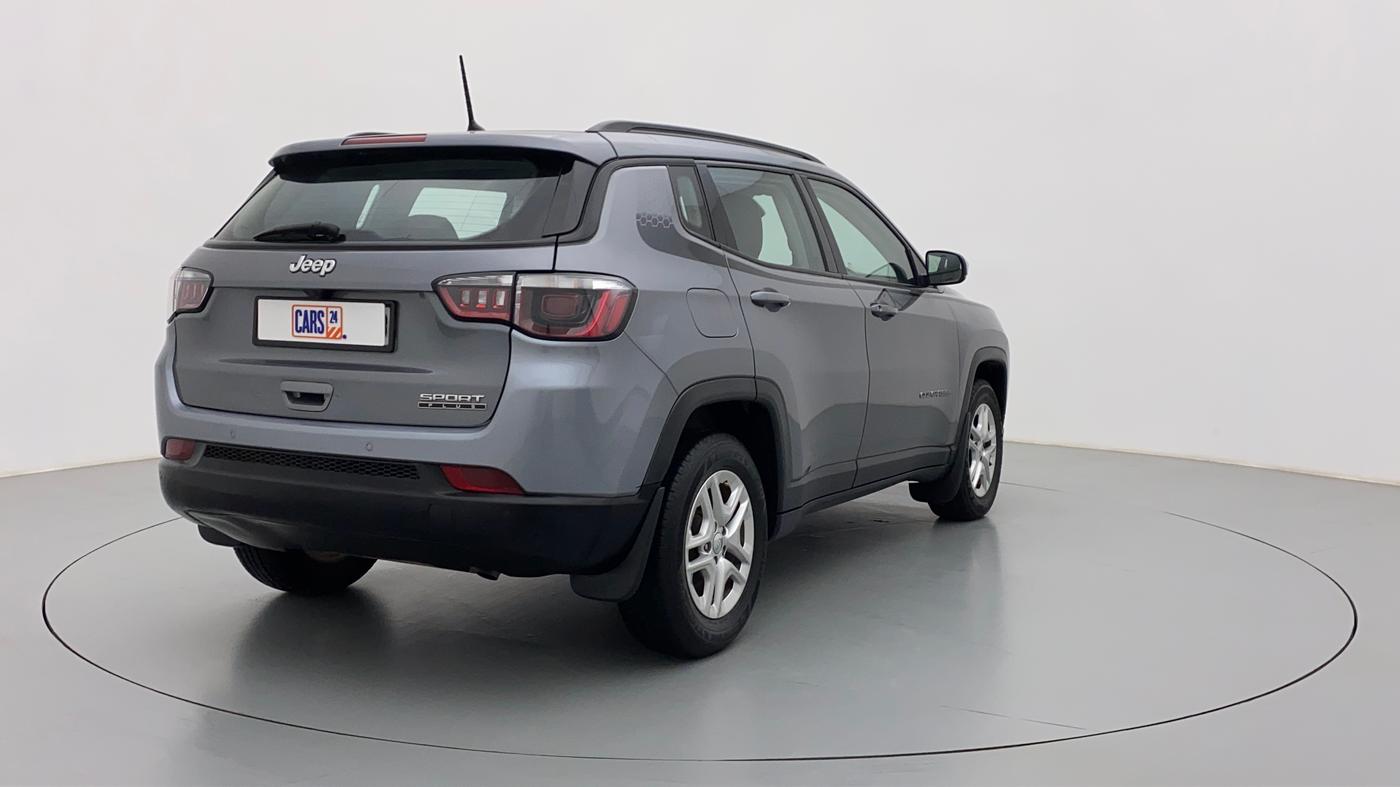 2019 Jeep Compass 2.0 SPORT PLUS, Diesel, Manual, 77,390 km, Right Back Diagonal