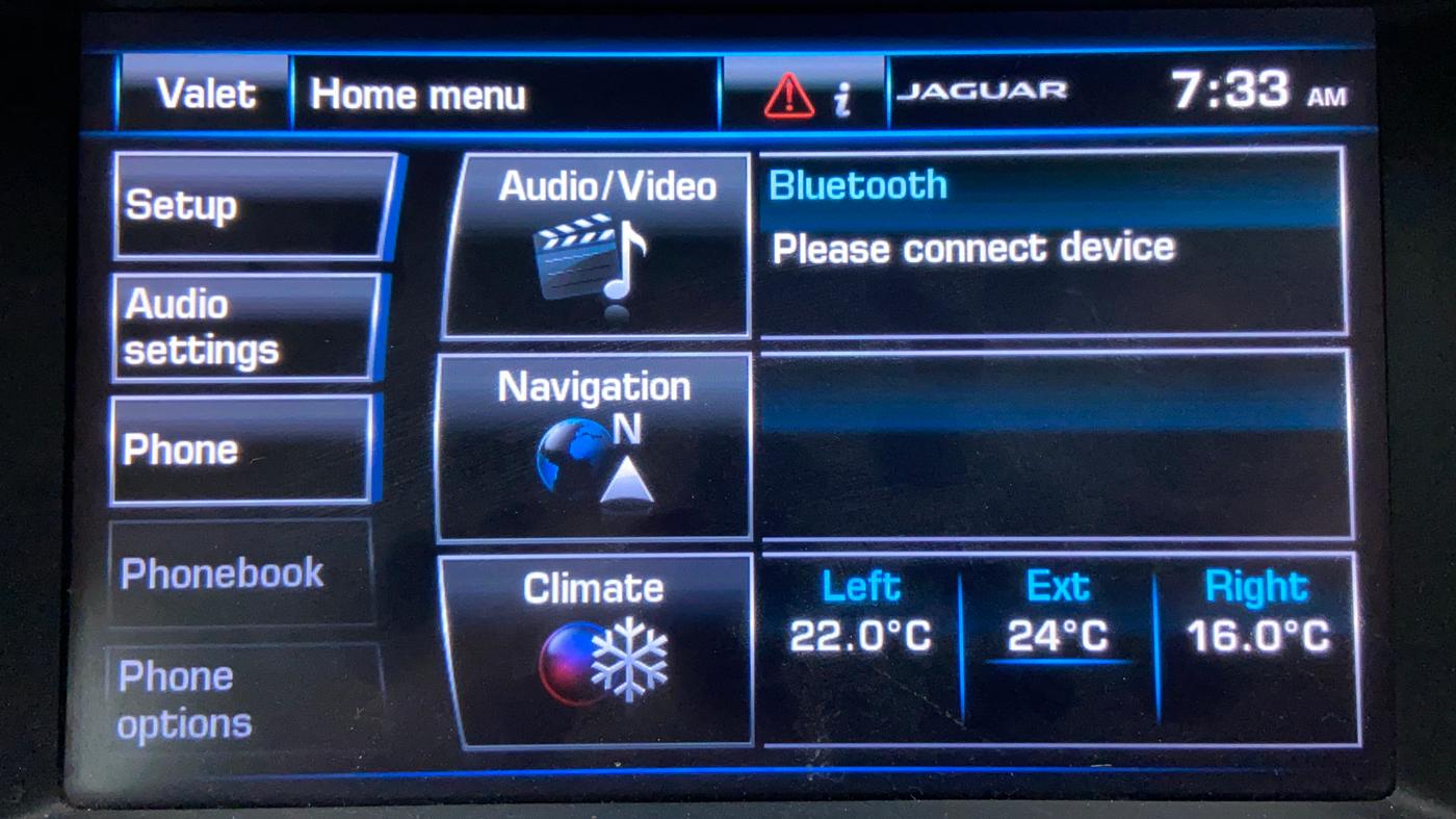 2015 Jaguar XF 2.2 DIESEL, Diesel, Automatic, 48,304 km, Infotainment System
