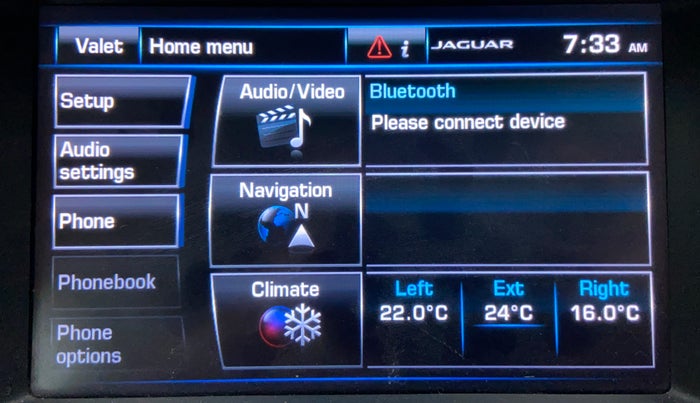 2015 Jaguar XF 2.2 DIESEL, Diesel, Automatic, 48,304 km, Infotainment System