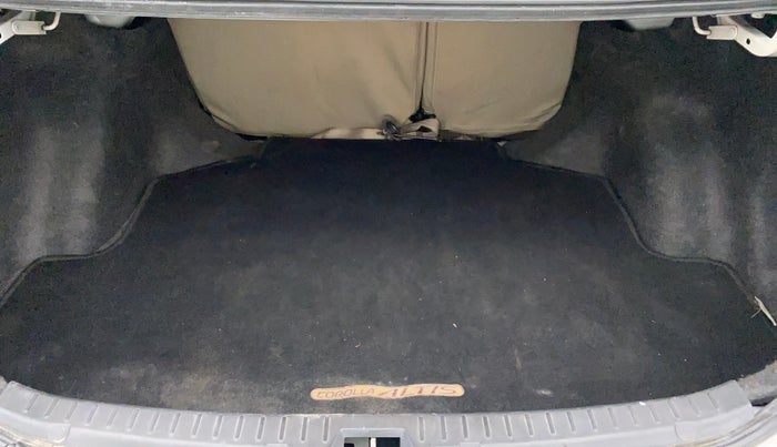 2012 Toyota Corolla Altis G, Petrol, Manual, 78,351 km, Boot Inside
