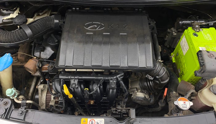 2015 Hyundai Grand i10 ASTA AT 1.2 KAPPA VTVT, Petrol, Automatic, 78,395 km, Engine View