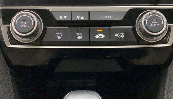 2019 Honda Civic 1.8L I-VTEC VX CVT, Petrol, Automatic, 63,710 km, Automatic Climate Control