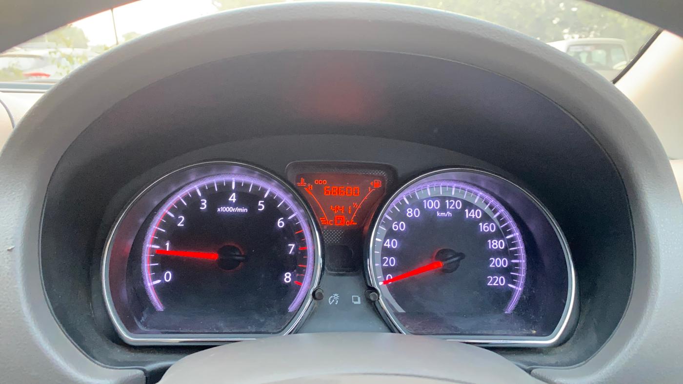 2012 Nissan Sunny XV PETROL, Petrol, Manual, 68,600 km, Odometer Image