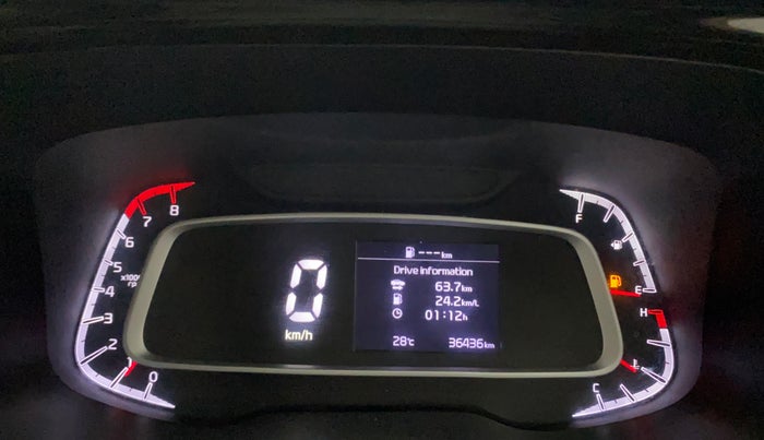 2023 KIA SONET HTK PLUS 1.2, Petrol, Manual, 36,373 km, Odometer Image