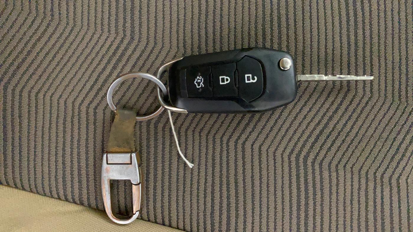 2017 Ford Figo Aspire TITANIUM1.5 DIESEL, Diesel, Manual, 1,12,108 km, Key Close Up