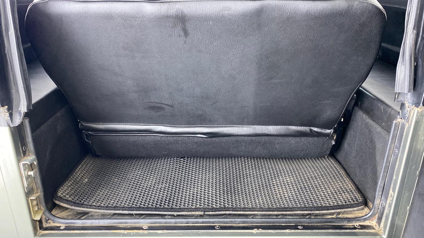 2018 Mahindra Thar CRDE 4X4 AC, Diesel, Manual, 41,410 km, Boot Inside