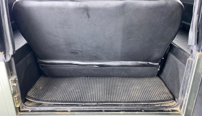 2018 Mahindra Thar CRDE 4X4 AC, Diesel, Manual, 41,410 km, Boot Inside