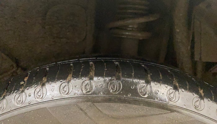 2021 Tata Tiago XTA PETROL, Petrol, Automatic, 10,503 km, Left Rear Tyre Tread