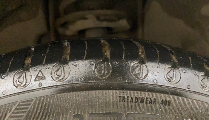 2021 Tata Tiago XTA PETROL, Petrol, Automatic, 10,503 km, Right Front Tyre Tread