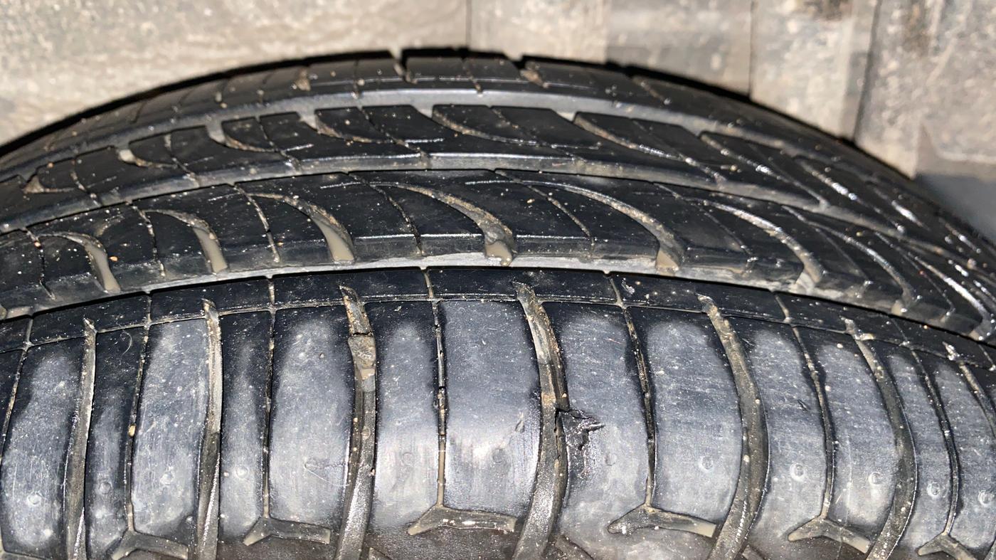 2018 Toyota YARIS G CVT, Petrol, Automatic, 47,398 km, Left Rear Tyre Tread