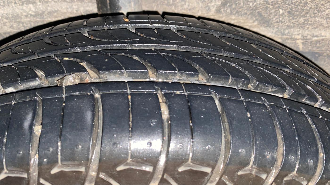 2018 Toyota YARIS G CVT, Petrol, Automatic, 47,398 km, Right Rear Tyre Tread