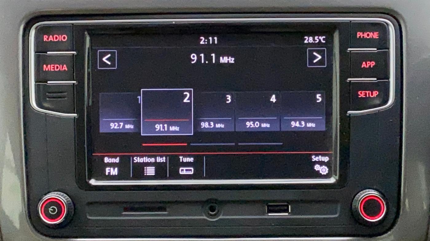 2020 Volkswagen Vento HIGHLINE 1.0L TSI AT, Petrol, Automatic, 20,510 km, Infotainment System