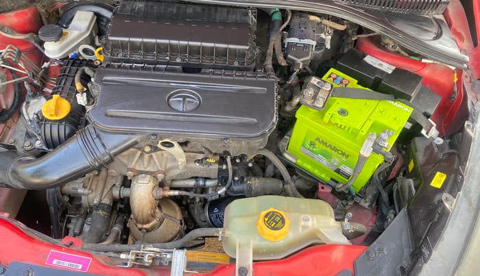 2021 Tata Tiago XZA PLUS DUAL TONE PETROL, Petrol, Automatic, 58,616 km, Engine View - Left