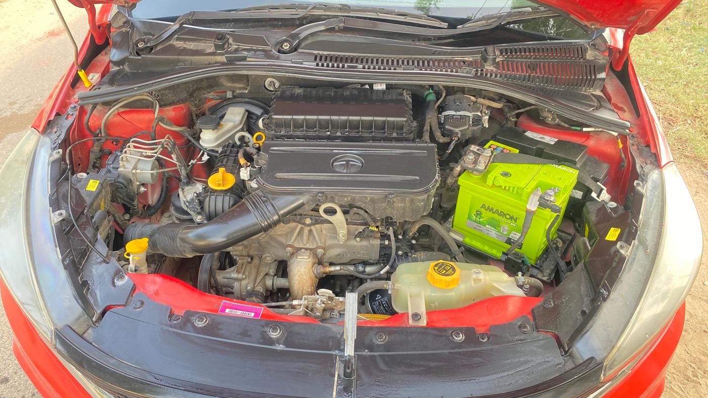 2021 Tata Tiago XZA PLUS DUAL TONE PETROL, Petrol, Automatic, 58,616 km, Engine View