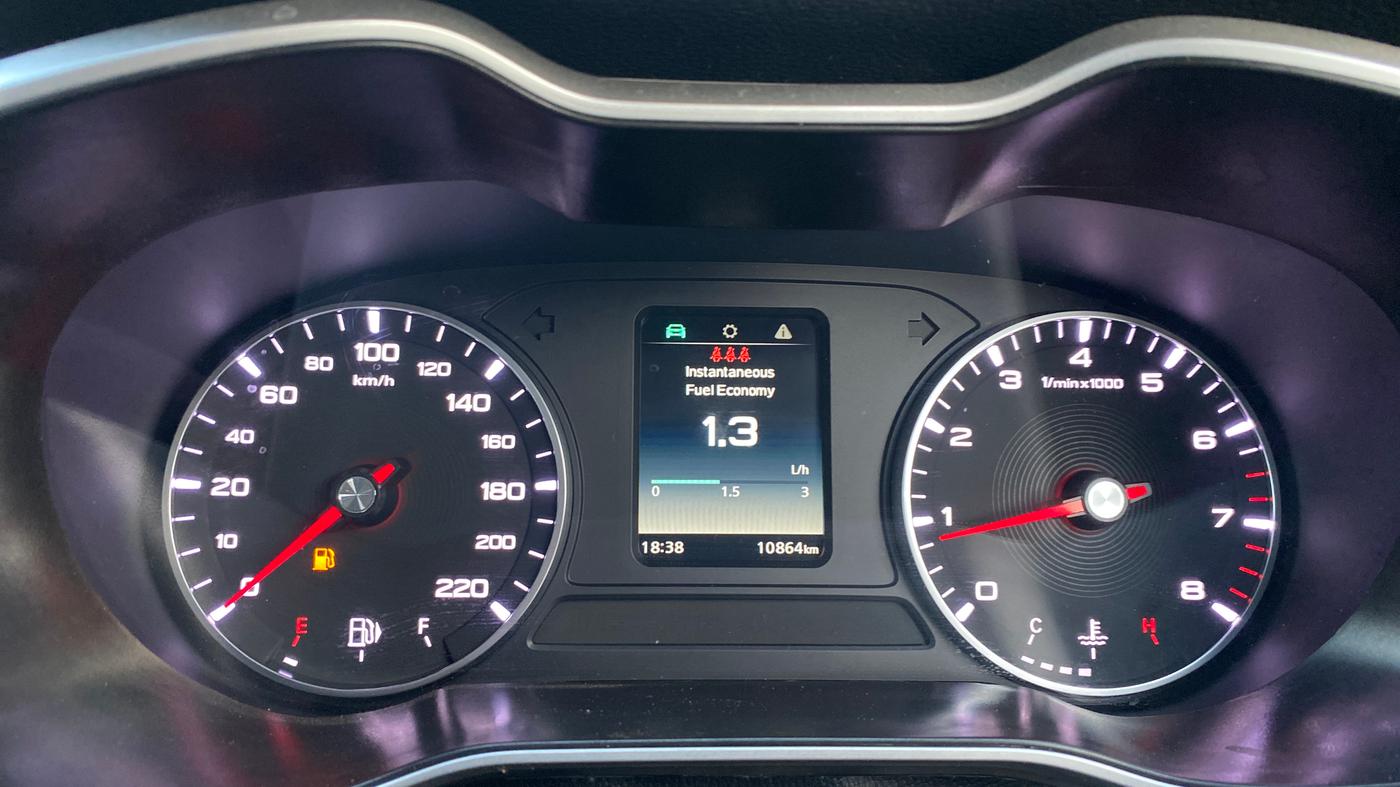 2024 MG ASTOR Sprint 1.5 MT (Ivory), Petrol, Manual, 10,855 km, Odometer Image