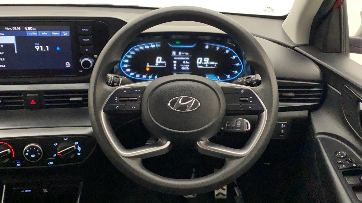 2021 Hyundai NEW I20 SPORTZ 1.0T GDI IMT, Petrol, Manual, 11,468 km, Steering Wheel Close Up