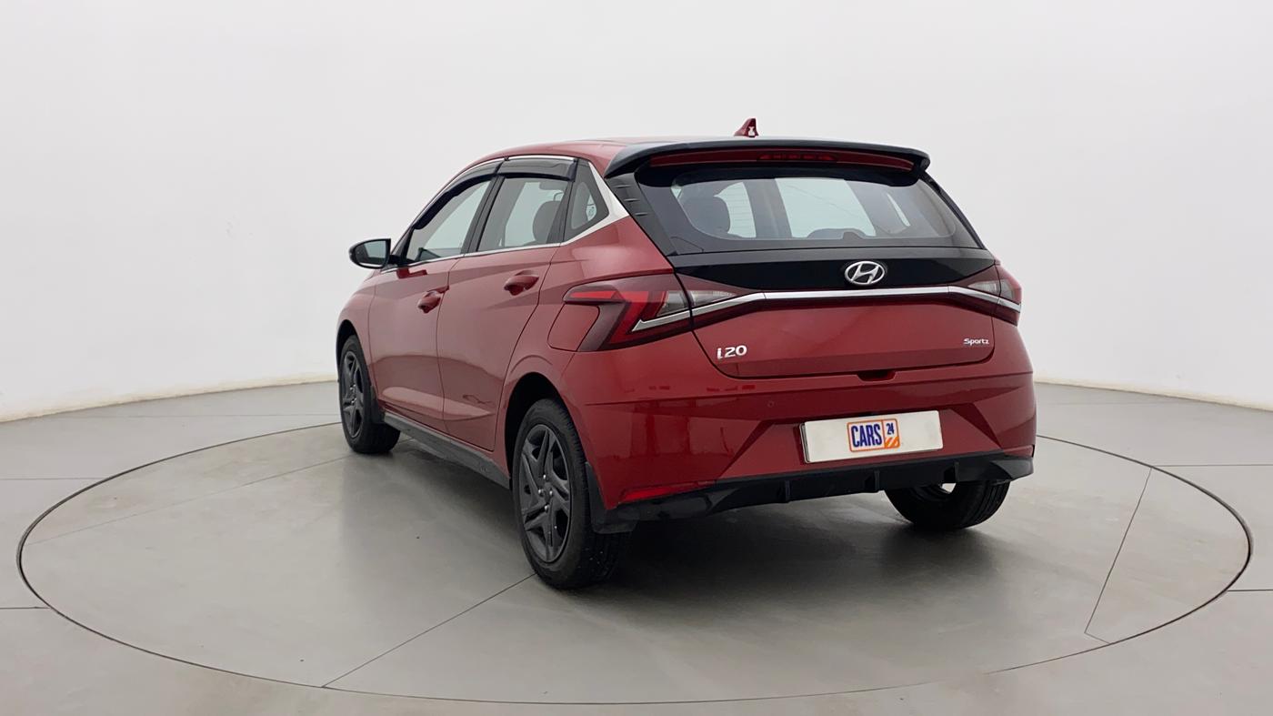 2021 Hyundai NEW I20 SPORTZ 1.0T GDI IMT, Petrol, Manual, 11,468 km, Left Back Diagonal