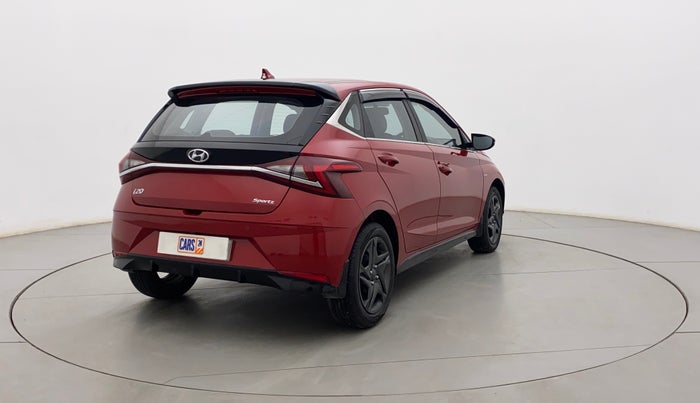 2021 Hyundai NEW I20 SPORTZ 1.0T GDI IMT, Petrol, Manual, 11,468 km, Right Back Diagonal