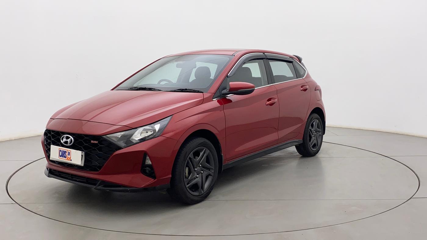 2021 Hyundai NEW I20 SPORTZ 1.0T GDI IMT, Petrol, Manual, 11,468 km, Left Front Diagonal