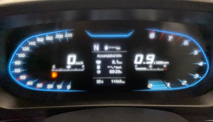 2021 Hyundai NEW I20 SPORTZ 1.0T GDI IMT, Petrol, Manual, 11,468 km, Odometer Image