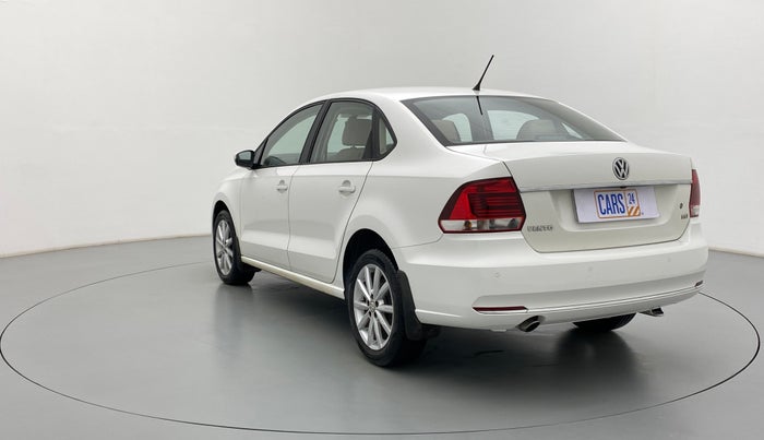 2017 Volkswagen Vento 1.2 TSI HIGHLINE PLUS AT, Petrol, Automatic, 26,605 km, Left Back Diagonal