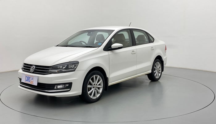 2017 Volkswagen Vento 1.2 TSI HIGHLINE PLUS AT, Petrol, Automatic, 26,605 km, Left Front Diagonal