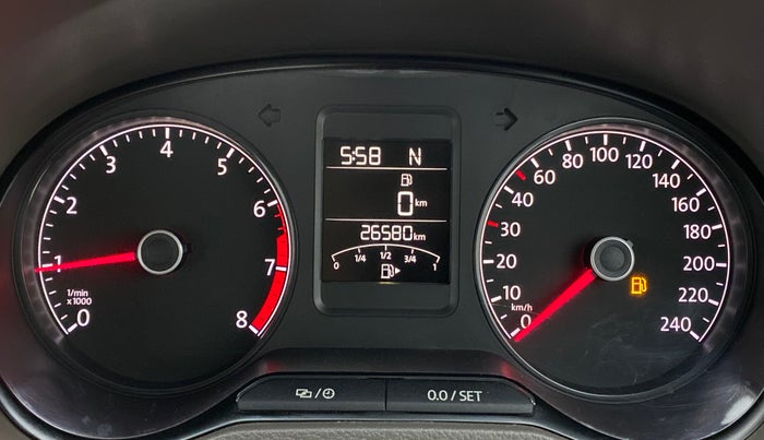2017 Volkswagen Vento 1.2 TSI HIGHLINE PLUS AT, Petrol, Automatic, 26,605 km, Odometer Image