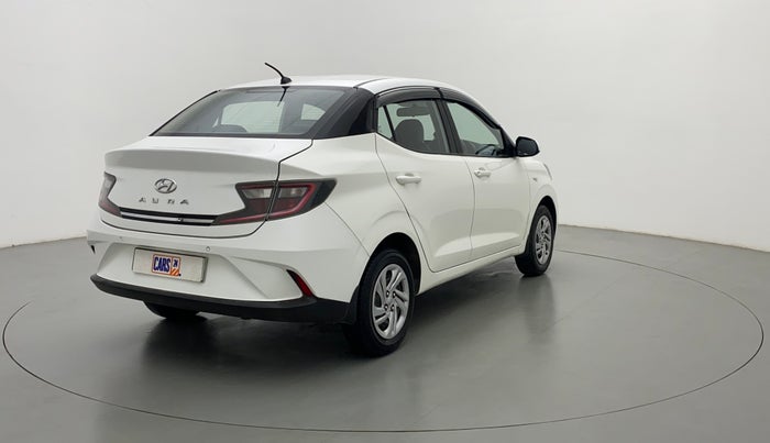 2020 Hyundai AURA S 1.2 CNG, CNG, Manual, 66,908 km, Right Back Diagonal