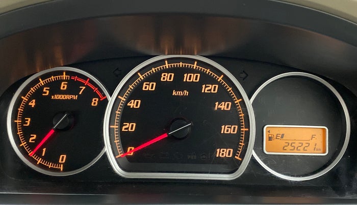 2010 Maruti Zen Estilo VXI, Petrol, Manual, 25,249 km, Odometer Image