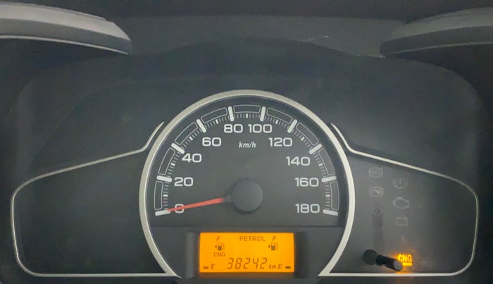 2015 Maruti Alto K10 LXI CNG, CNG, Manual, 38,241 km, Odometer Image