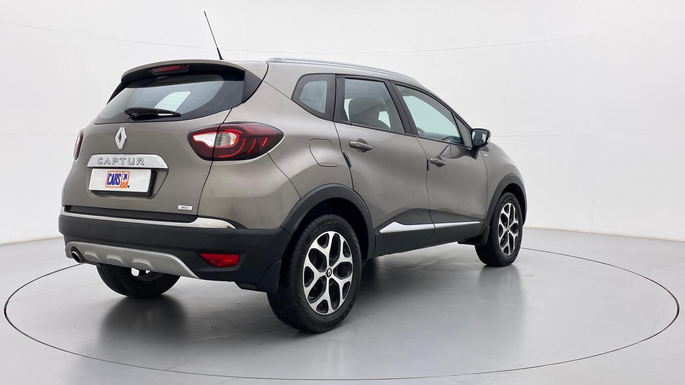 2017 Renault Captur 1.5 PLATINE DIESEL, Diesel, Manual, 52,588 km, Right Back Diagonal