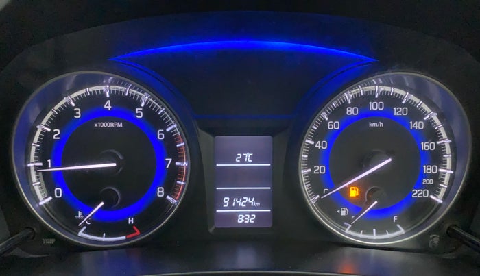 2016 Maruti Baleno DELTA PETROL 1.2, Petrol, Manual, 91,423 km, Odometer Image