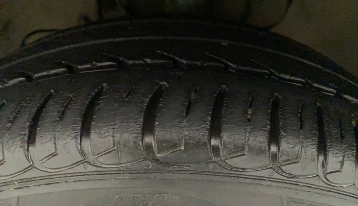 2018 Tata TIGOR XZA PETROL, CNG, Automatic, 23,935 km, Left Front Tyre Tread