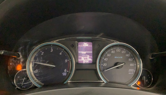 2016 Maruti Ciaz VDI+ SHVS, Diesel, Manual, 92,732 km, Odometer Image