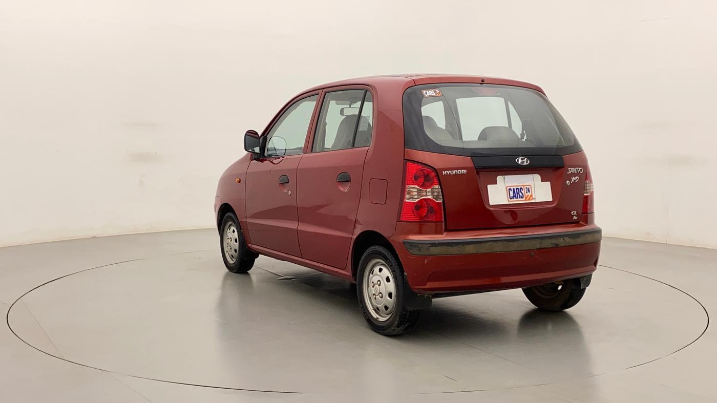 2011 Hyundai Santro Xing GL PLUS, Petrol, Manual, 71,205 km, Left Back Diagonal