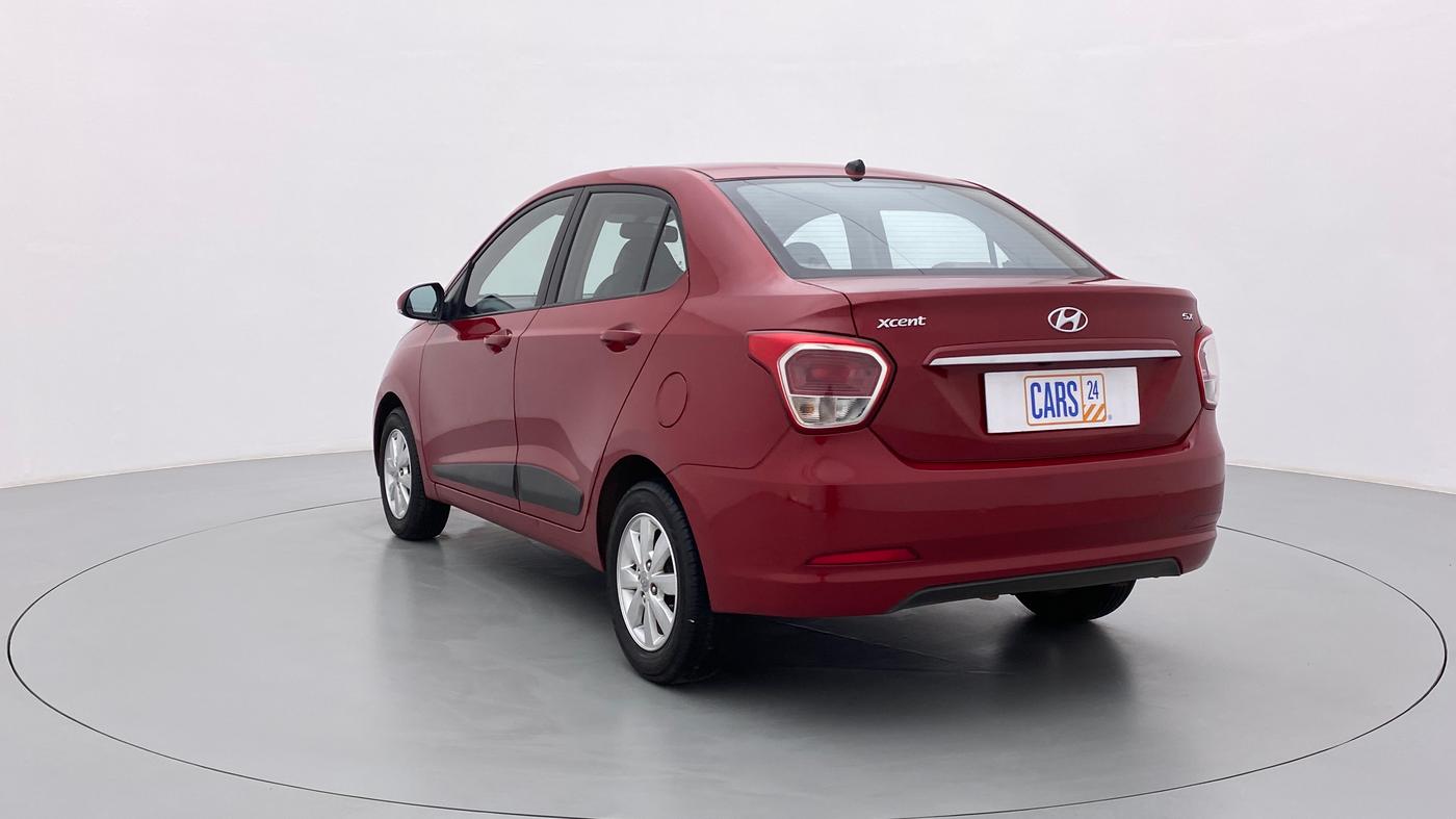 2016 Hyundai Xcent SX 1.2, Petrol, Manual, 28,661 km, Left Back Diagonal