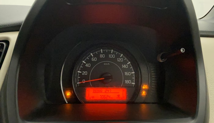 2019 Maruti New Wagon-R LXI CNG 1.0, CNG, Manual, 70,598 km, Odometer Image