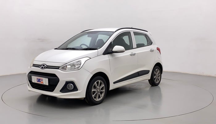 2017 Hyundai Grand i10 ASTA 1.2 KAPPA VTVT, Petrol, Manual, 71,667 km, Left Front Diagonal
