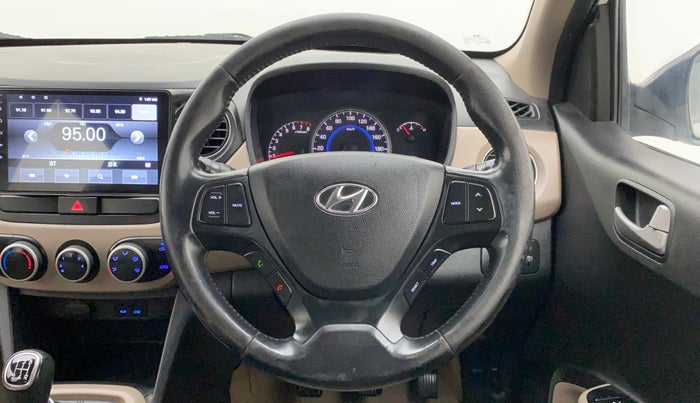 2017 Hyundai Grand i10 ASTA 1.2 KAPPA VTVT, Petrol, Manual, 71,667 km, Steering Wheel Close Up
