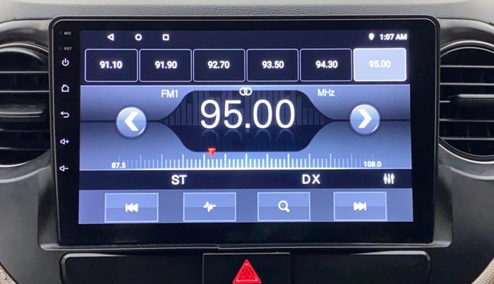 2017 Hyundai Grand i10 ASTA 1.2 KAPPA VTVT, Petrol, Manual, 71,667 km, Infotainment System