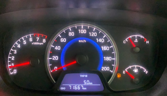 2017 Hyundai Grand i10 ASTA 1.2 KAPPA VTVT, Petrol, Manual, 71,667 km, Odometer Image