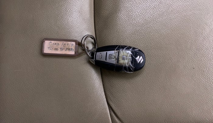 2019 Maruti Ciaz ALPHA  AT 1.5 SHVS PETROL, Petrol, Automatic, 26,650 km, Key Close Up