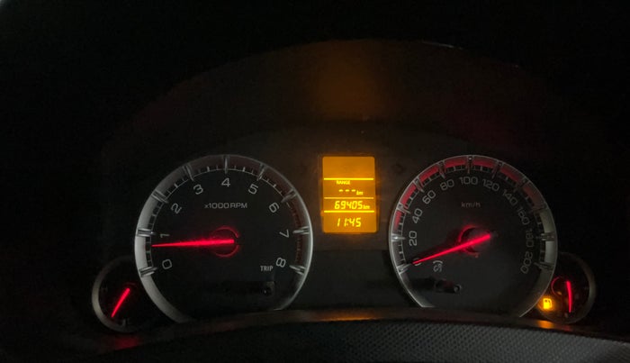 2016 Maruti Swift VXI, Petrol, Manual, 69,396 km, Odometer Image