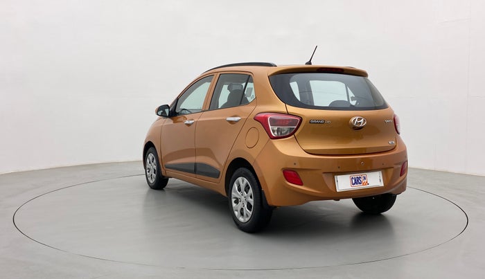 2014 Hyundai Grand i10 SPORTZ 1.2 KAPPA VTVT, Petrol, Manual, 77,969 km, Left Back Diagonal