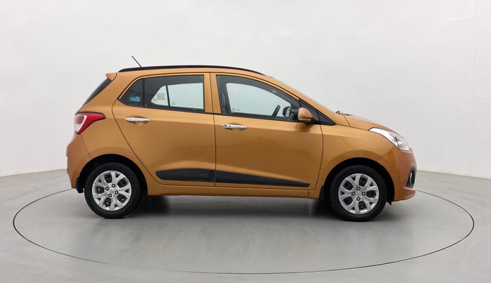 2014 Hyundai Grand i10 SPORTZ 1.2 KAPPA VTVT, Petrol, Manual, 77,969 km, Right Side View